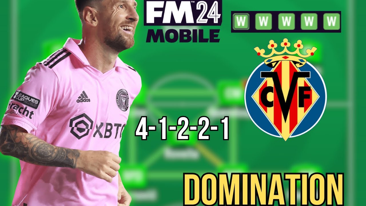 Лучшая мобильная тактика FM24 (процент побед 98%)🏆