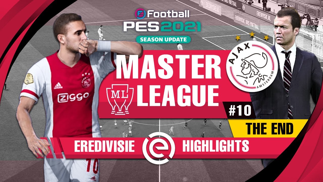 PES 2021 - Master League AJAX #10 | Eredivisie - Highlights | PC - THE END