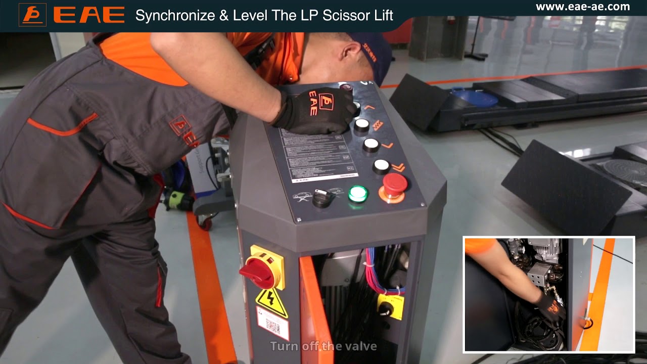 Synchronize & Level The LP Scissor Lift