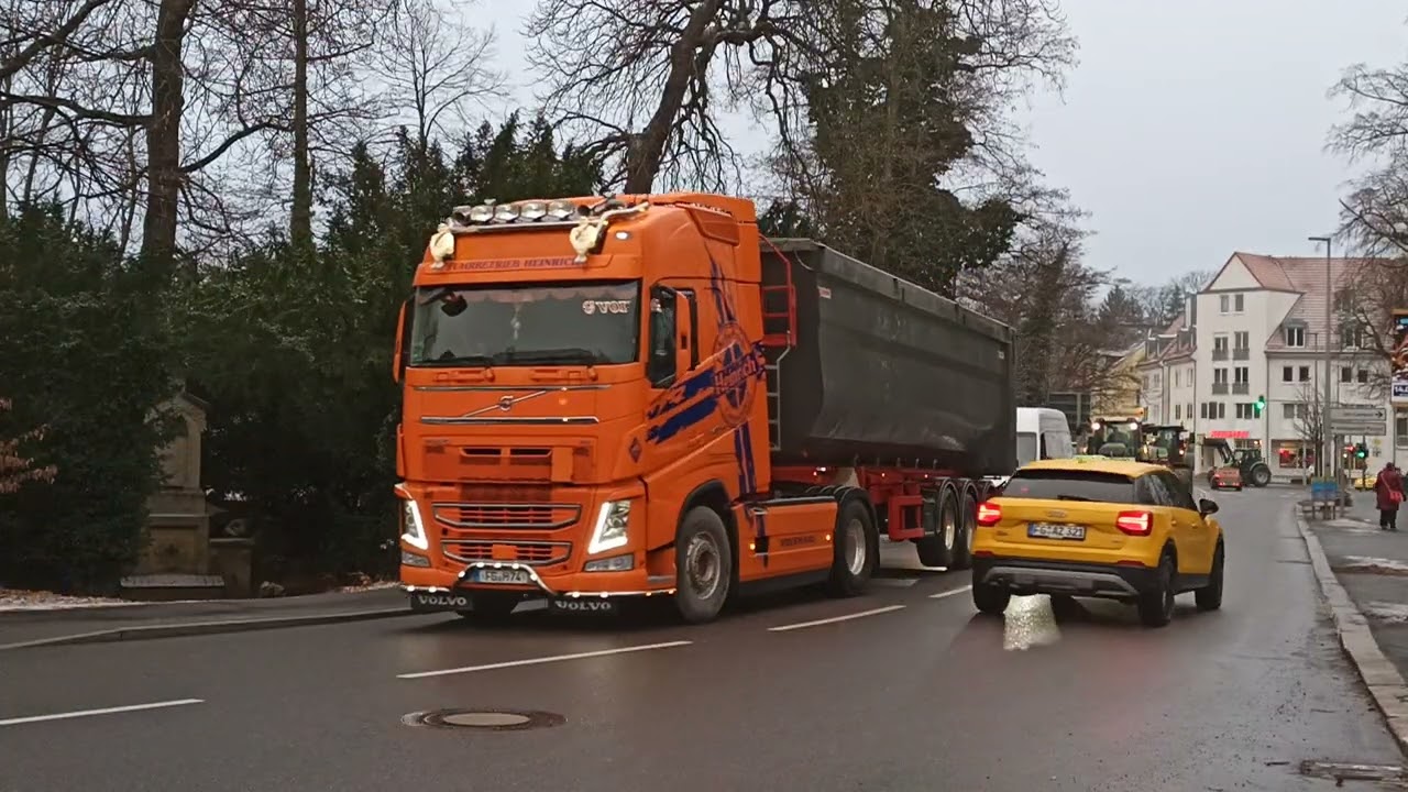 Bauerndemo + Unterstützung - Autokorso Freiberg/Sachsen (Wallstraße/Schlossplatz) ⚒️
