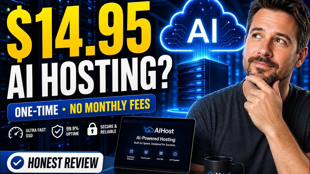 AI Hosting Review : Unlimited Websites For a One-Time Fee? | #usa
