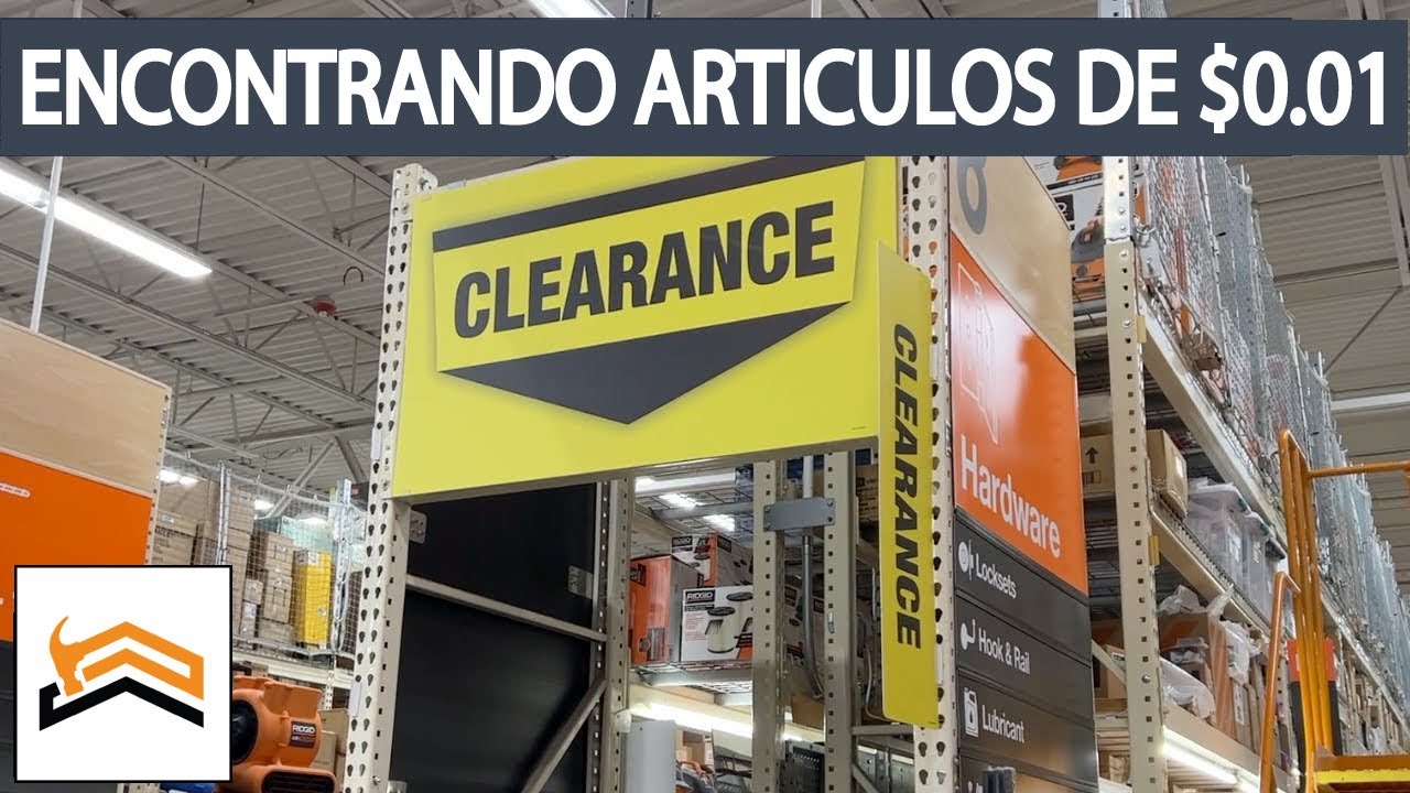 Secretos de las Etiquetas de Precio de Liquidación de Home Depot