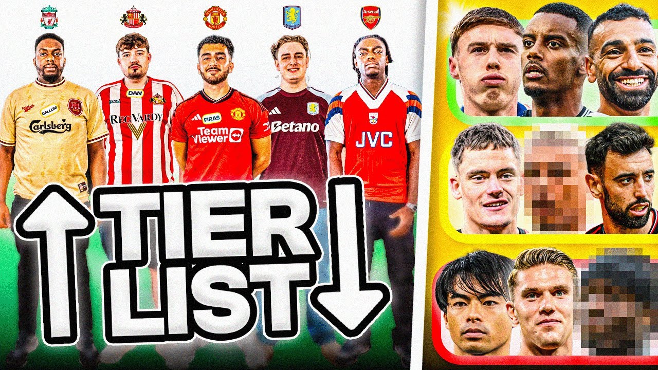TIER LIST: Fans rank the BEST PREMIER LEAGUE players 👀