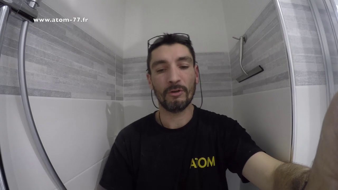 Transformation de salle de bain .... réalisée par la société ATOM (Janv. 2019)