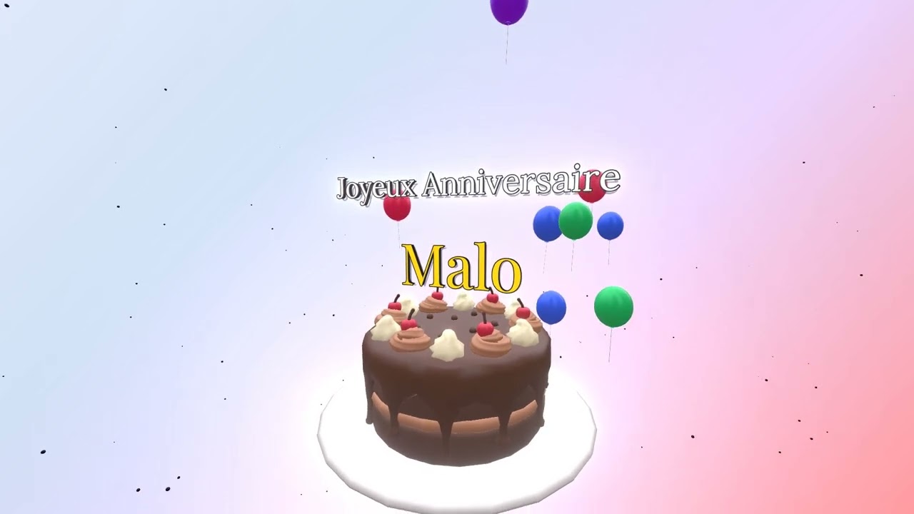 🎉 Joyeux Anniversaire Malo! 🎂 Chanson Rap Spéciale 🎵