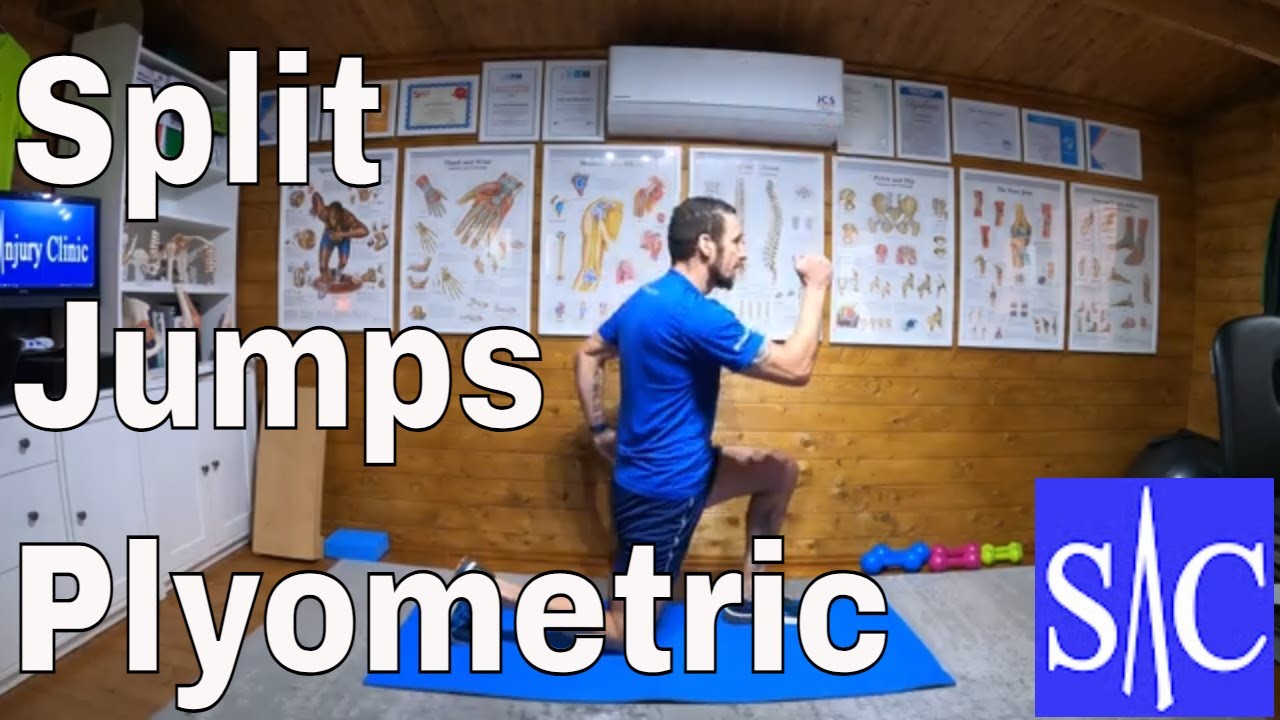 Split Jumps Plyometrics Workout
