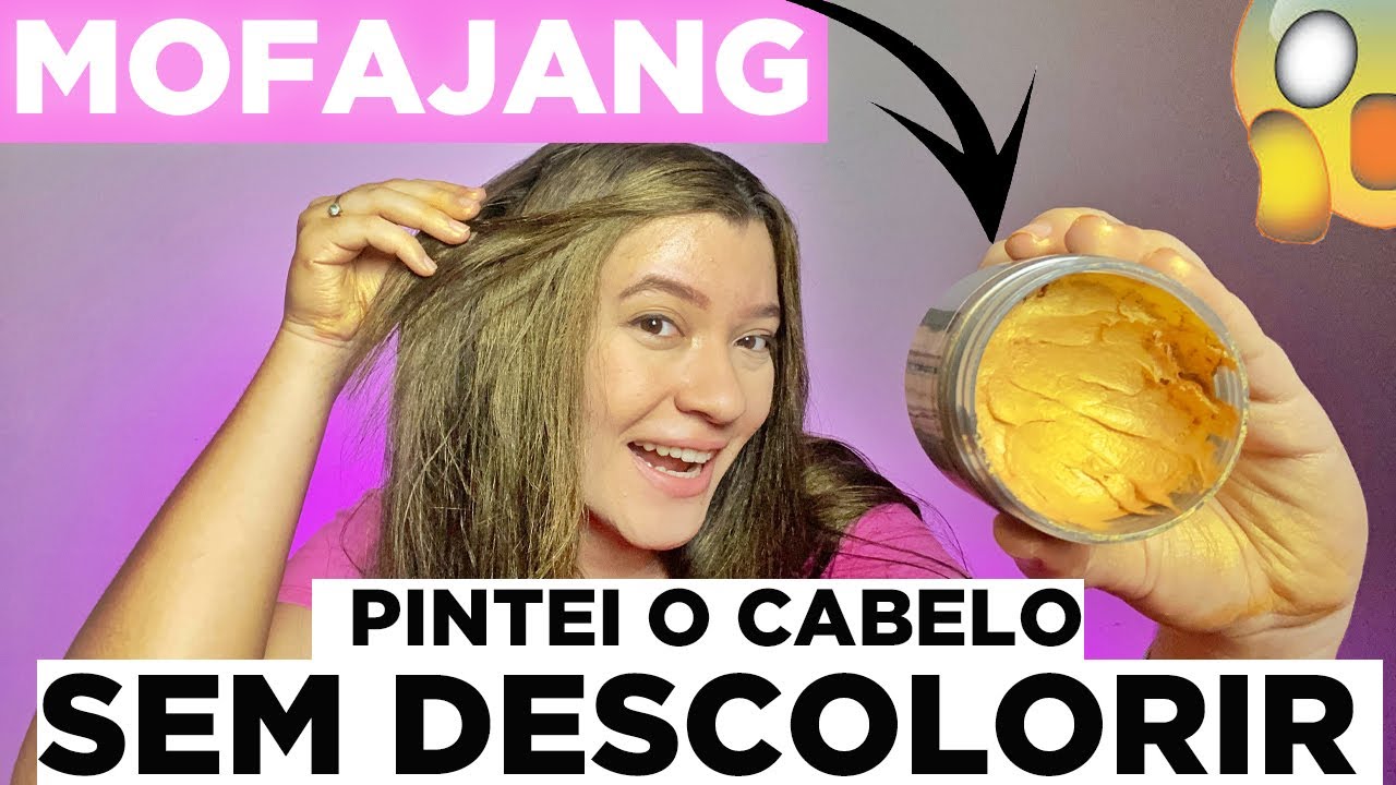 TESTEI O CREME COLORIDO MOFAJANG QUE PINTA SEM DESCOLORIR