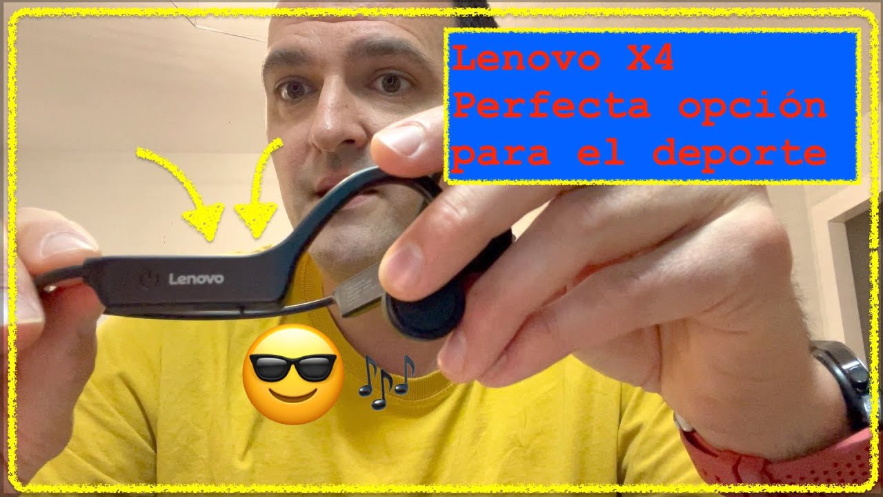 Auriculares de conducción ósea Lenovo X4. Impresiones y opinión.