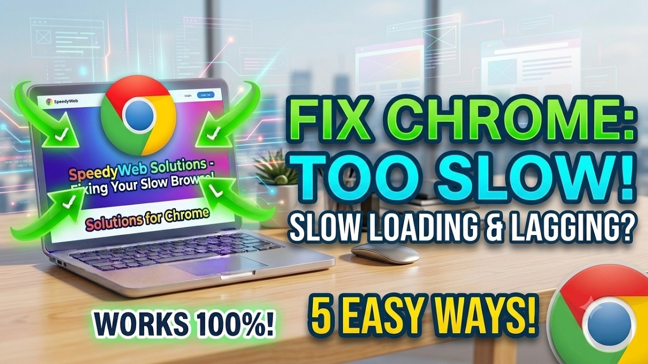 5 Ways ti Fix Chrome too Slow Loading Website and Lag Issue