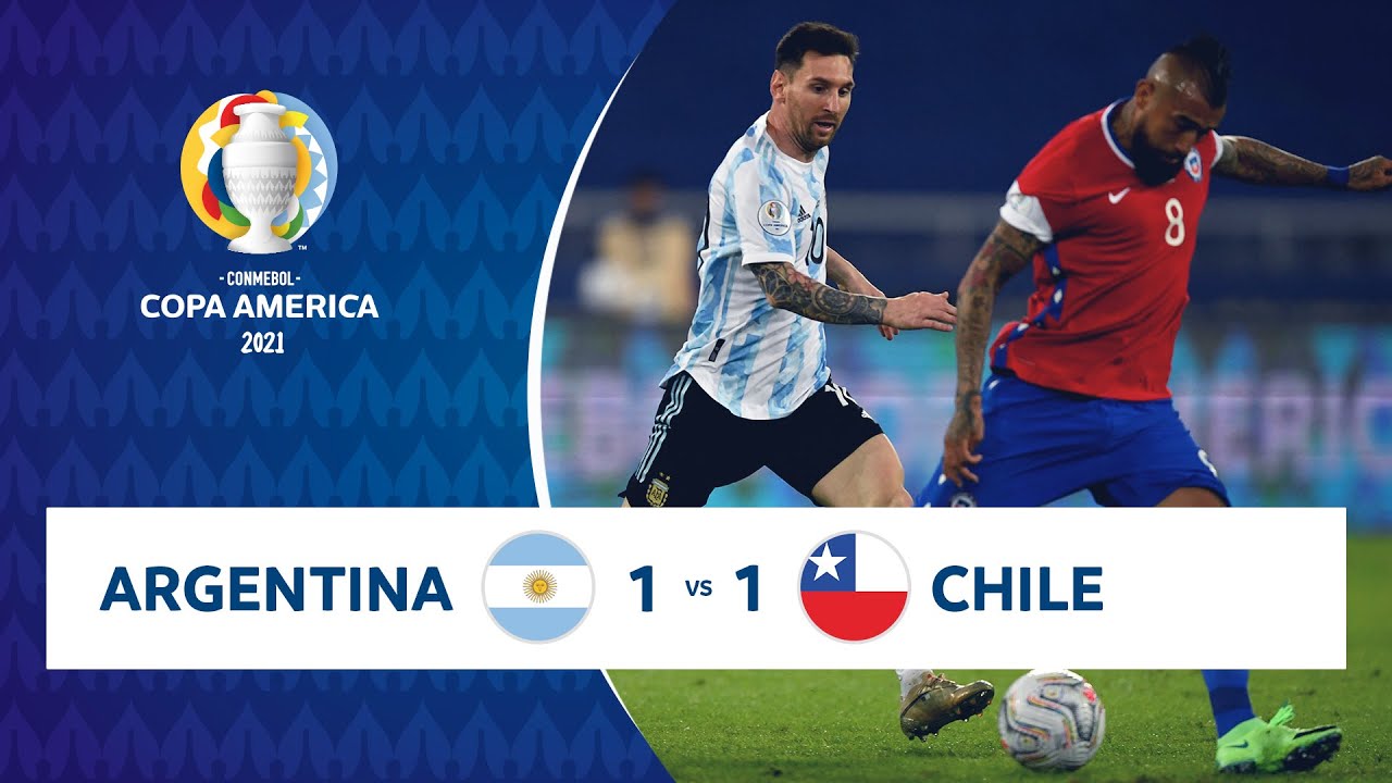 HIGHLIGHTS ARGENTINA 1 - 1 CHILE | COPA AM&Eacute;RICA 2021 | 14-06-21