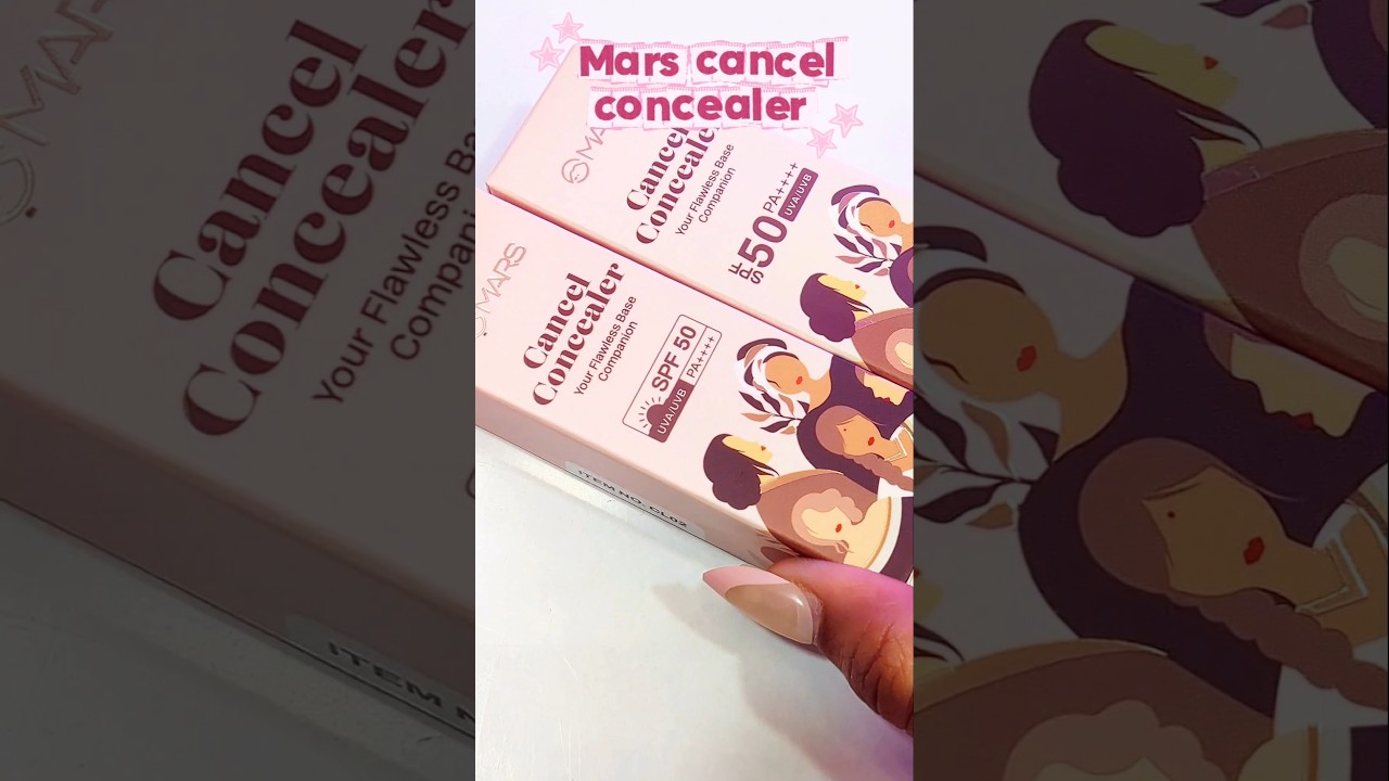 Mars cancel concealer | mars concealer review | Mars | 