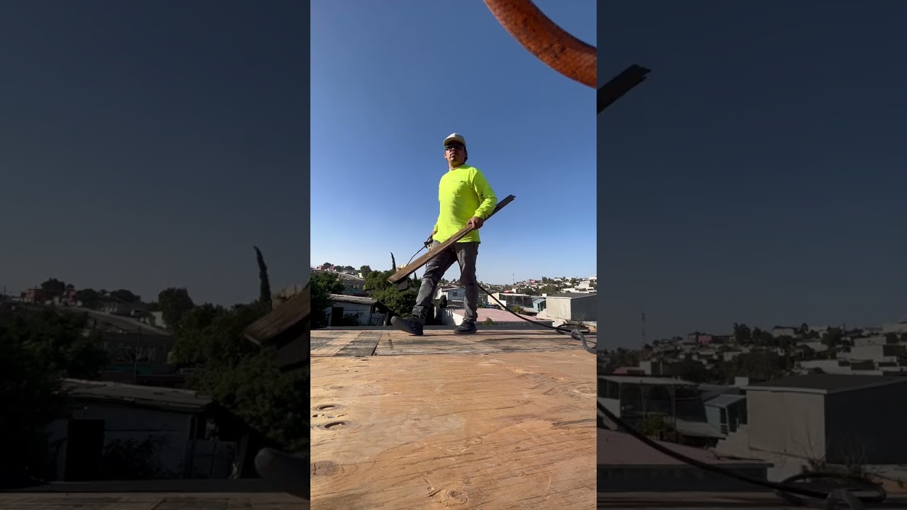 COMO PONER ARENADO ANTORCHADO🔥✅🦺🚧 fácil y rápido 👌#construction #vídeoviral