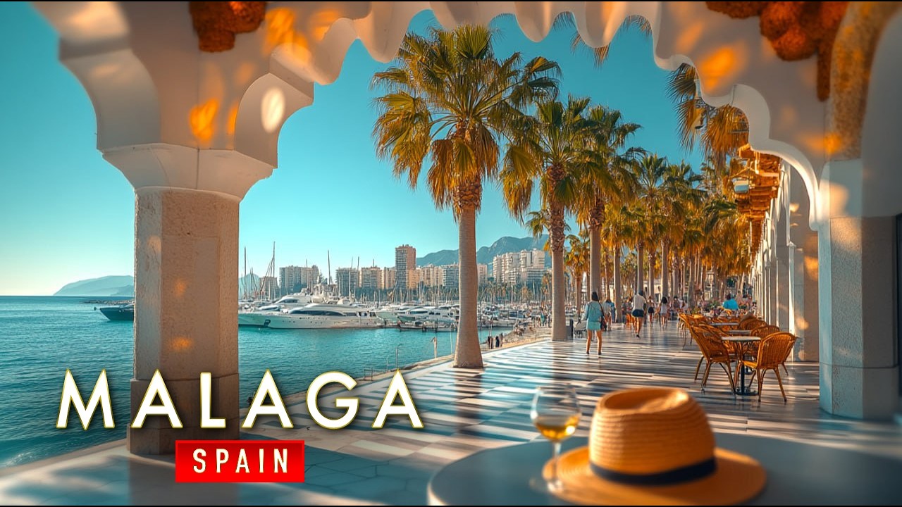 Secret Corners of Málaga, Spain | Beautiful Walking Tour 4k