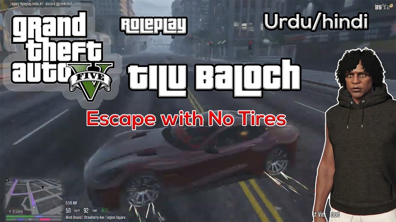 No Tire No Problem Bank Robbery Escape - Tilu Baloch | QAYZER