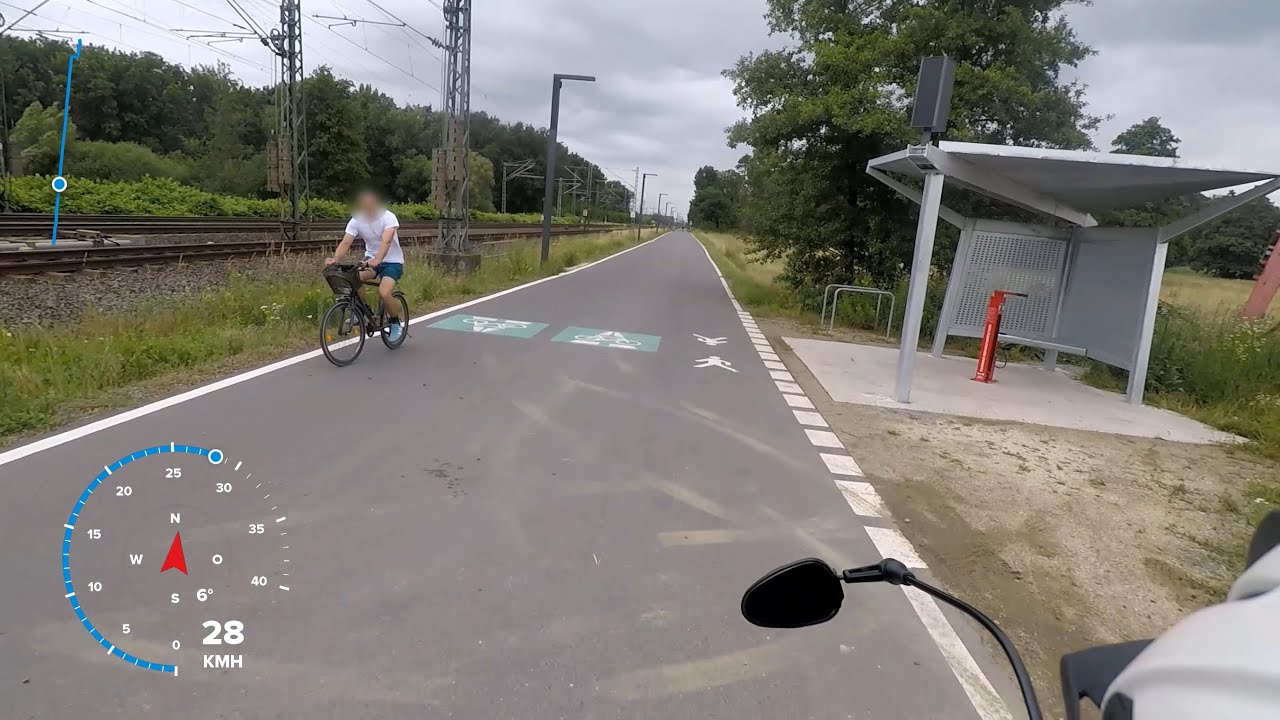 Radschnellweg FRM 1: Abschnitt Darmstadt-Wixhausen - Egelsbach