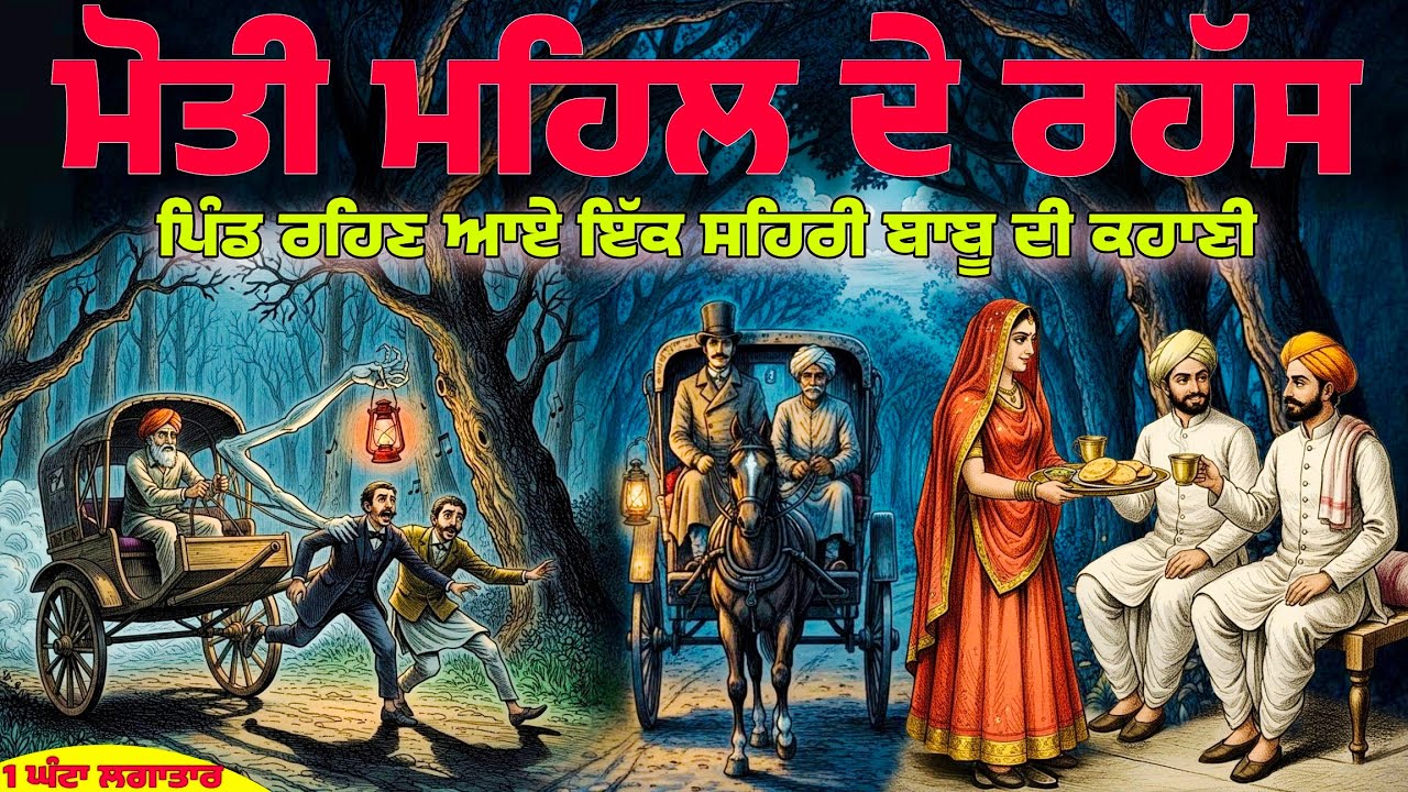 ਮੋਤੀ ਮਹਿਲ ਦੇ ਰਹੱਸ। 1 ਘੰਟੇ ਦੀ ਲੰਬੀ ਕਹਾਣੀ ।Punjabi story । Desi Story #motivation #punjabi