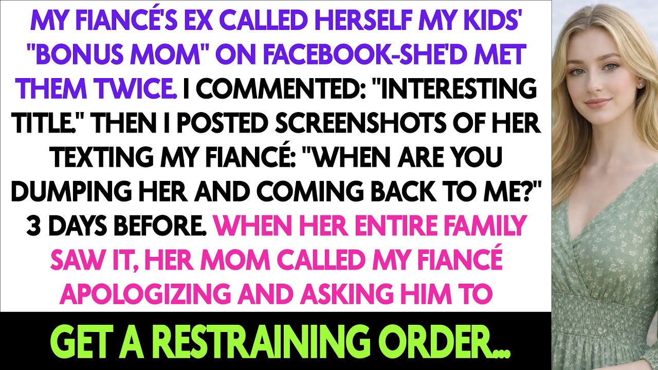 My Fiancé's Ex Called herself My Kids' 