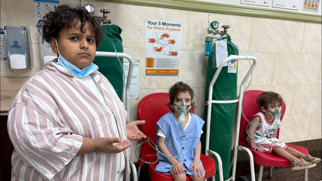 فهودي وعزيز راحو المستشفى بسبب البطريق جابلهم ايسكريم 😭💔