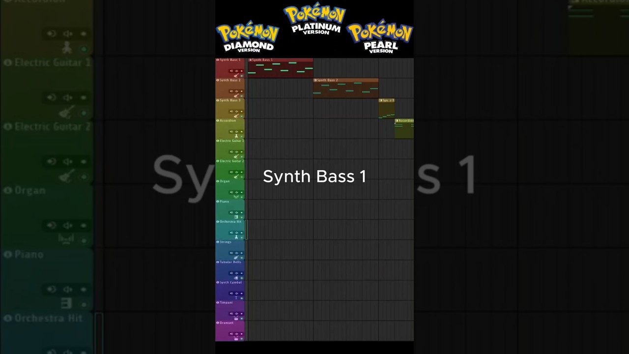 Lake Trio Battle Theme from Pokémon DPP - Song Deconstruction 
