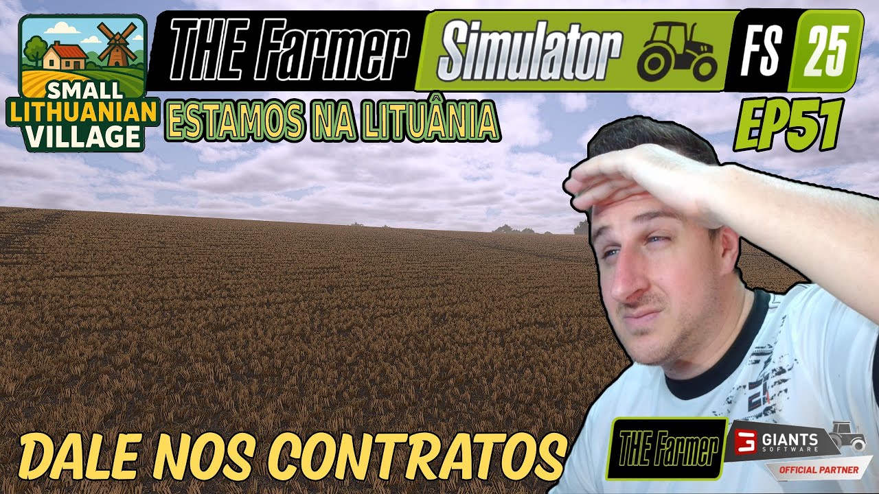 FARMING SIMULATOR 25 - MAPA SMALL LITHUANIAN VILLAGE | DALE NOS CONTRATOS | MP | PC | EP#51