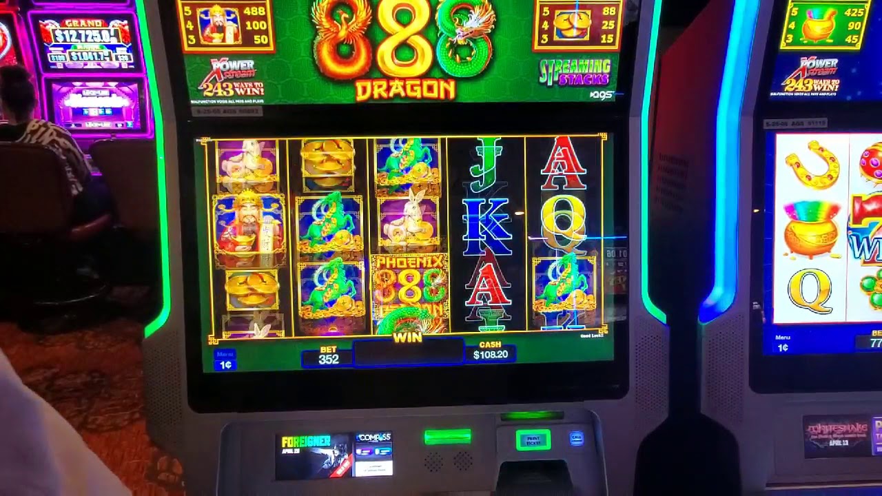 Phoenix 888 Dragons Bonus Rounds and Live Play