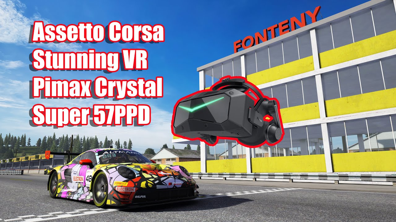 Assetto Corsa-VR-Pimax Crystal Super 57 PPD