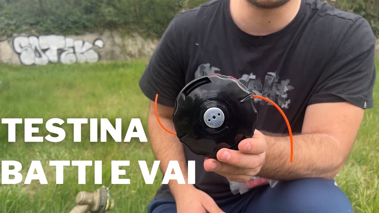 Oggi provo la migliore TESTINA BATTI E VAI per decespugliatore