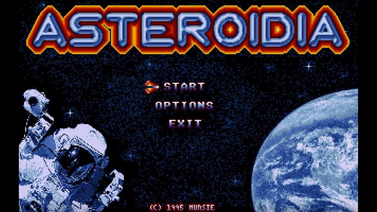 Asteroidia for Atari STe