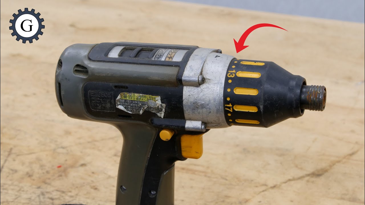 Adjustable Torque Impact Driver Restoration | National POWERCUSMO MULTI EZ6505