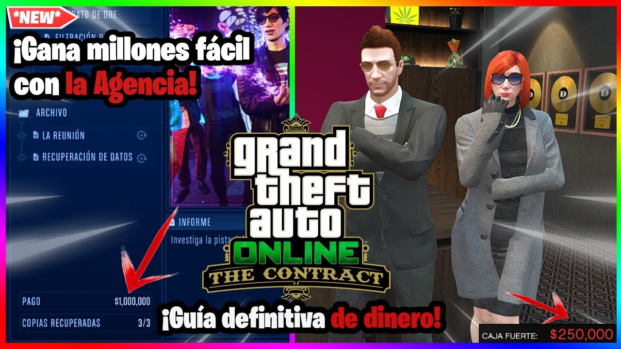 ¡Guía definitiva para ganar MUCHO dinero con la Agencia! GTA Online The Contract- ¡Actualizada 2023!