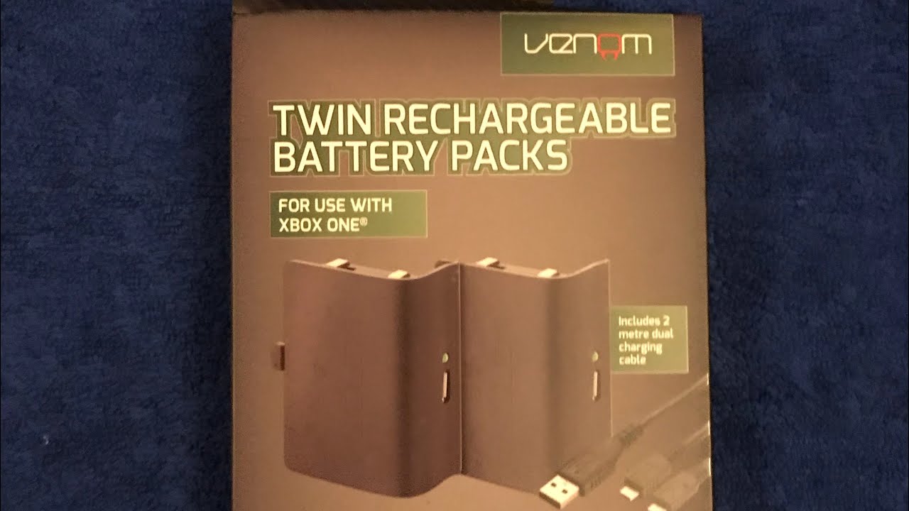 Venom - Twin Rechargeable Battery Packs Update Video&hellip;..