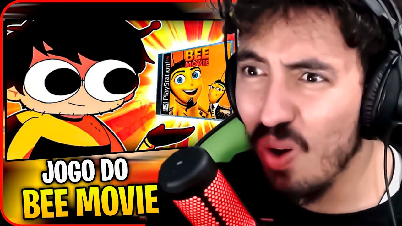 fiz um jogo 3d do bee movie pra ps1 - GEMAPLYS | Leozin React