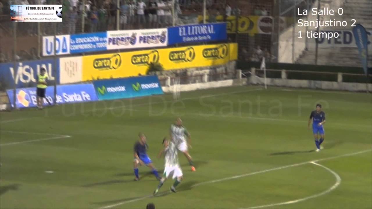 La Salle 0 -  Sanjustino 2 (Resumen del partido, Clausura 2013)