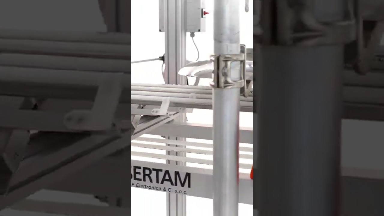 Bell Glaze Application With Automatic Belts Cover - SERTAM #shorts #glazing #ceramic