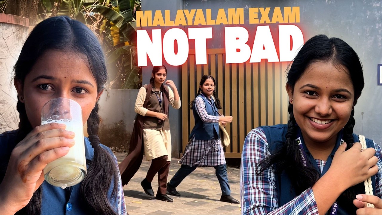 മലയാളം പരീക്ഷ വിധിക്ക് വിട്ടുകൊടുത്തു 🙏 | Malayalam Exam Experience