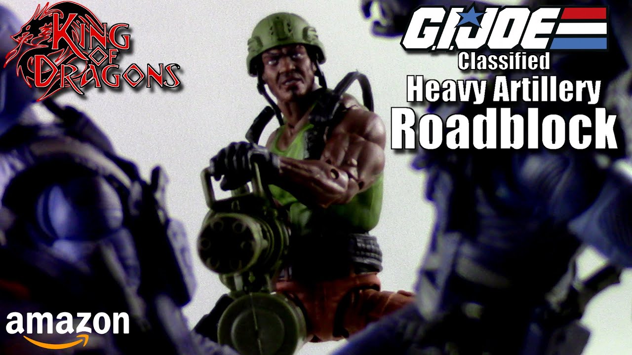 G.I. Joe Classified Series: Amazon Exclusive | Heavy Artillery Roadblock Review