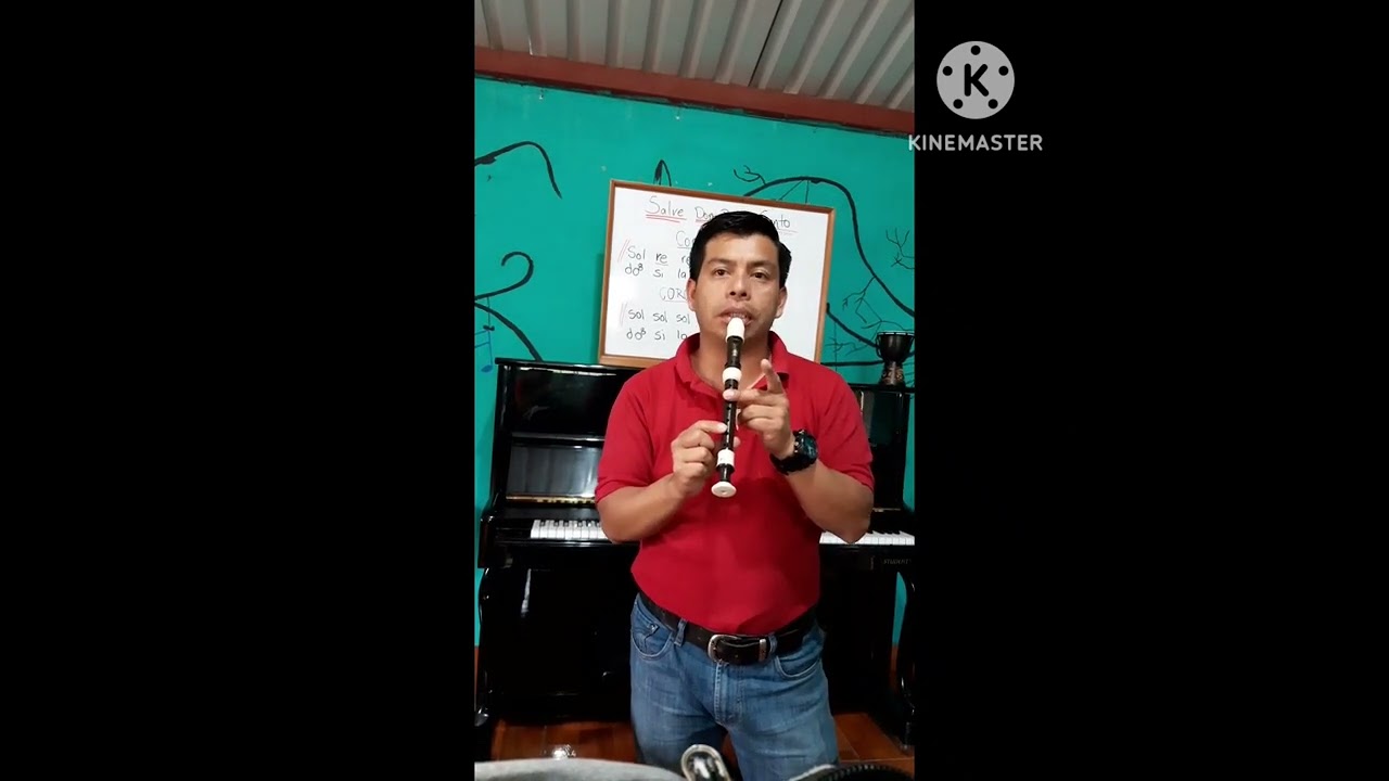 Tutorial en flauta, Salve Don Bosco Santo. prof. Marlon