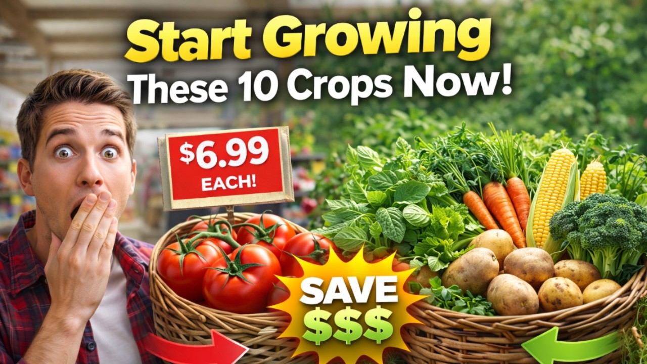 10 Crops You Should Grow Before Food Prices Skyrocket And Why!1