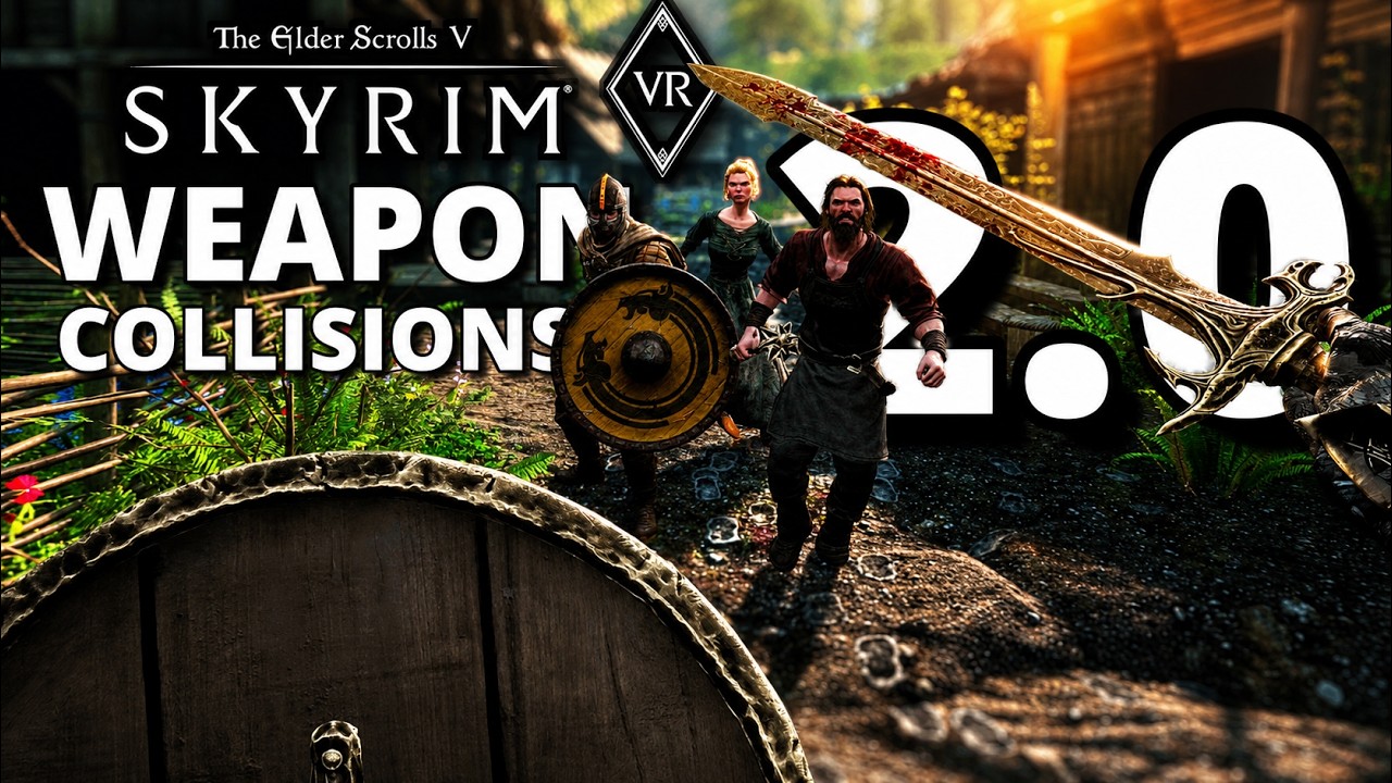 Skyrim VR Combat is FINALLY Catching Up To Blade & Sorcery!