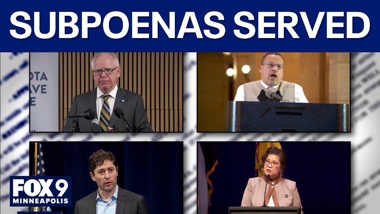 Minnesota’s politicians served subpoenas by DOJ for allegedly impeding ICE operations