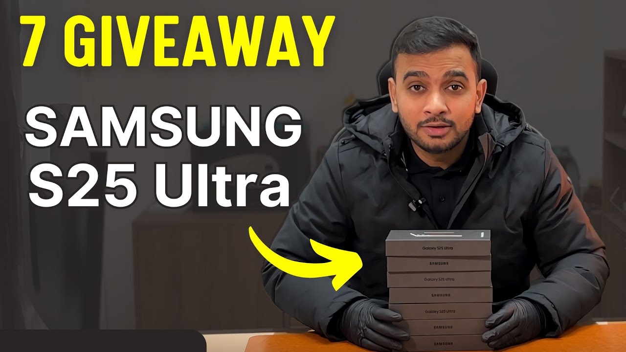 Samsung S25 Ultra GIVEAWAY! 🚨  Samsung S25 Ultra Unboxing & Honest Review