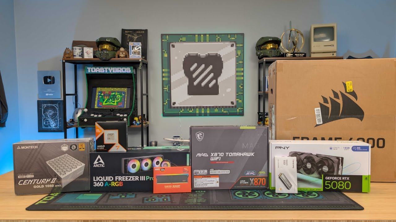 RTX 5080 + Ryzen 7 9850X3D Gaming PC Build