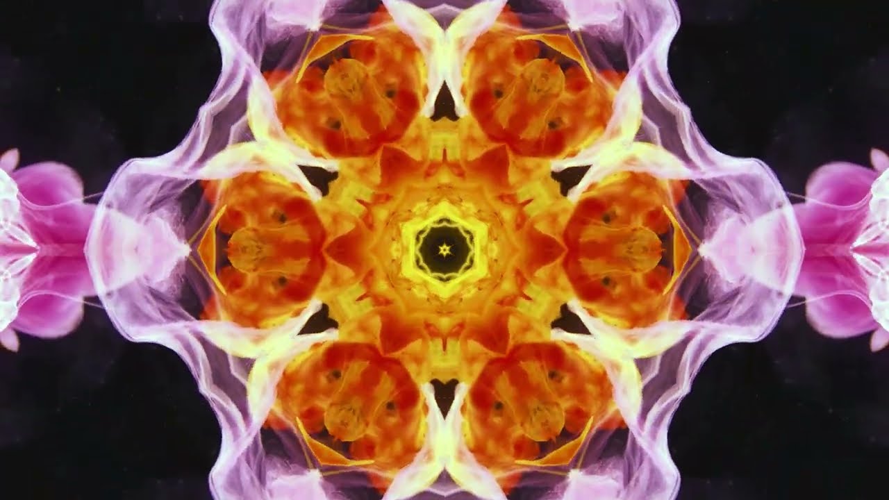 Sacred geometry 2  Meditation Pineal Gland / Deep Healing / Intense Relax 4K / HD