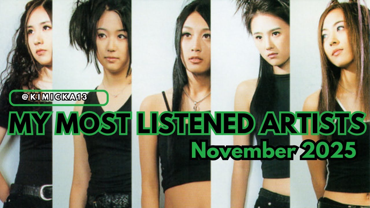 My Most Listened Artists November 2025