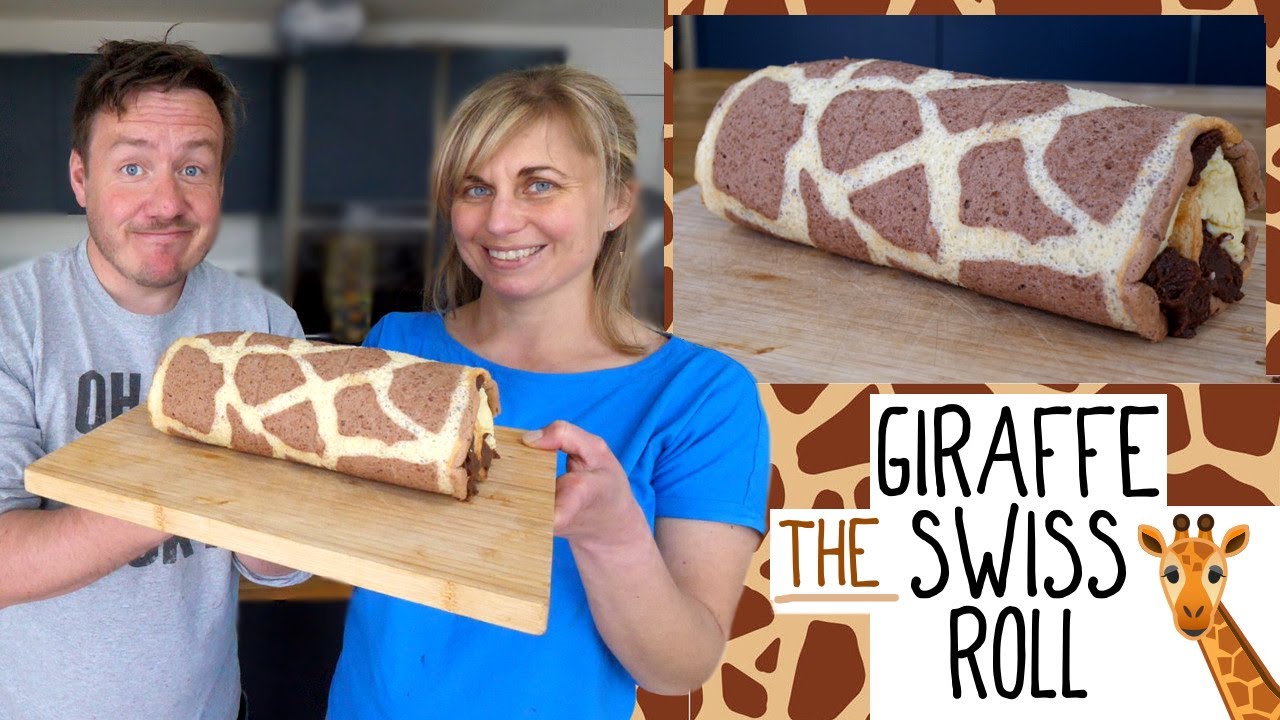 Giraffe Swiss Roll Recipe