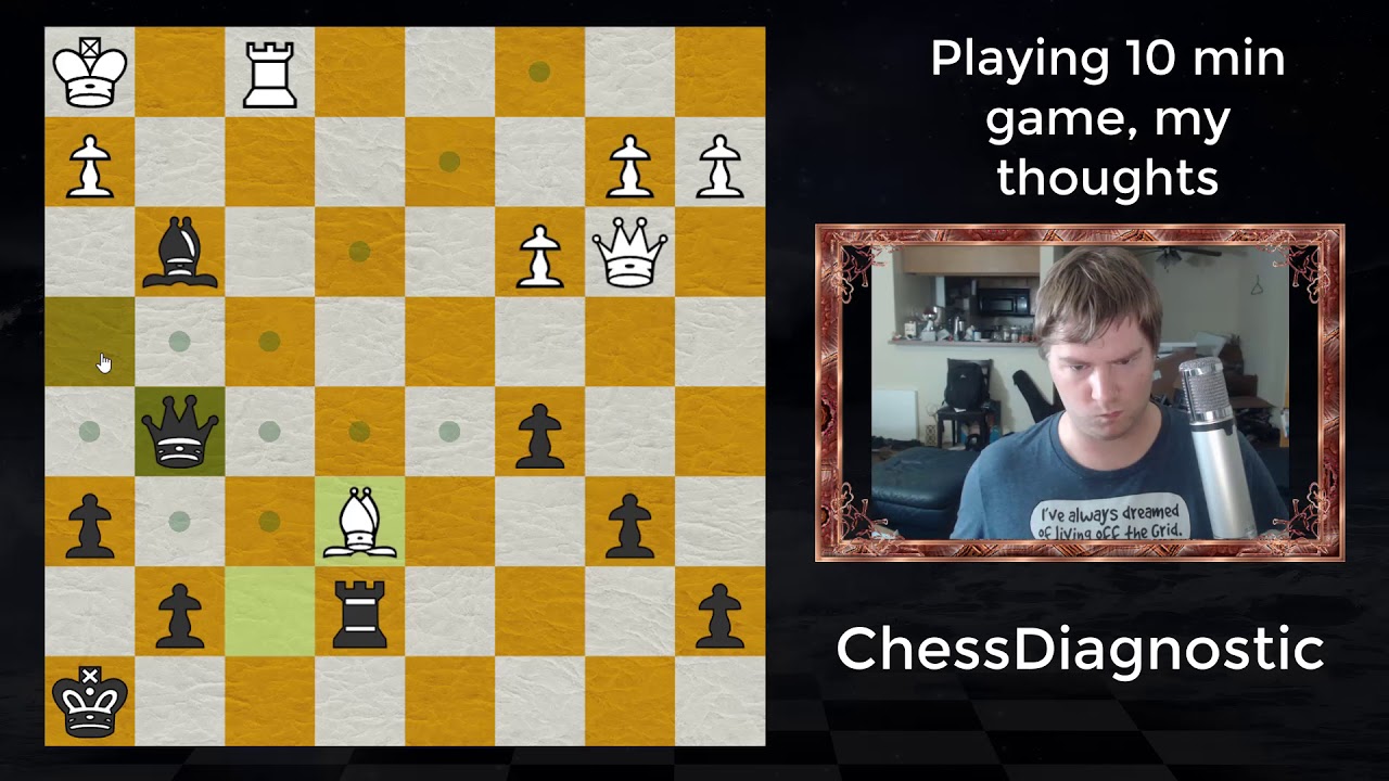 How Do You Checkmate ChessDiagnostic? 10 MINUTE GAME STREAM
