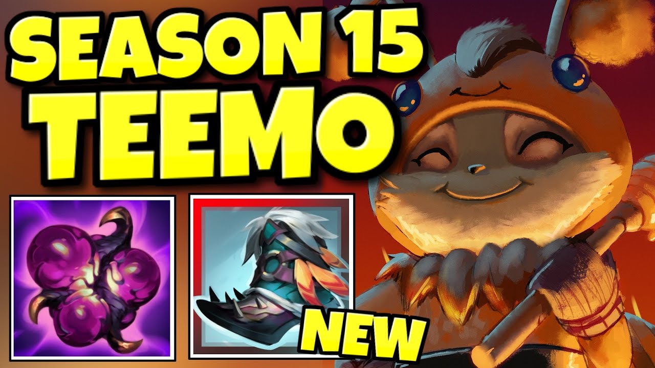 TEEMO SUPPORT IS 100% OP IN SEASON 15 (TILT BOTH TEAMS!)