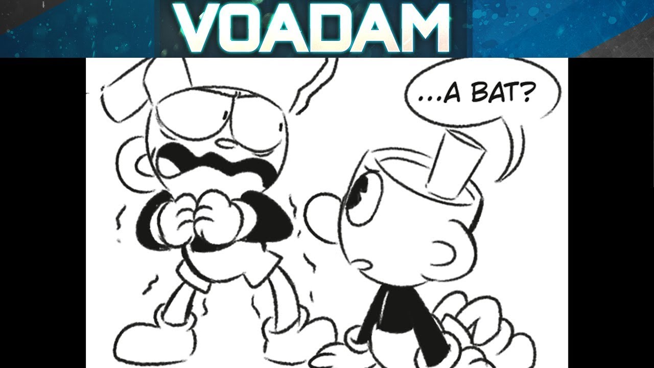 Cuphead Comic Dub #39! Cuphead Comic! Cuphead Fanart! By Purblethinks!