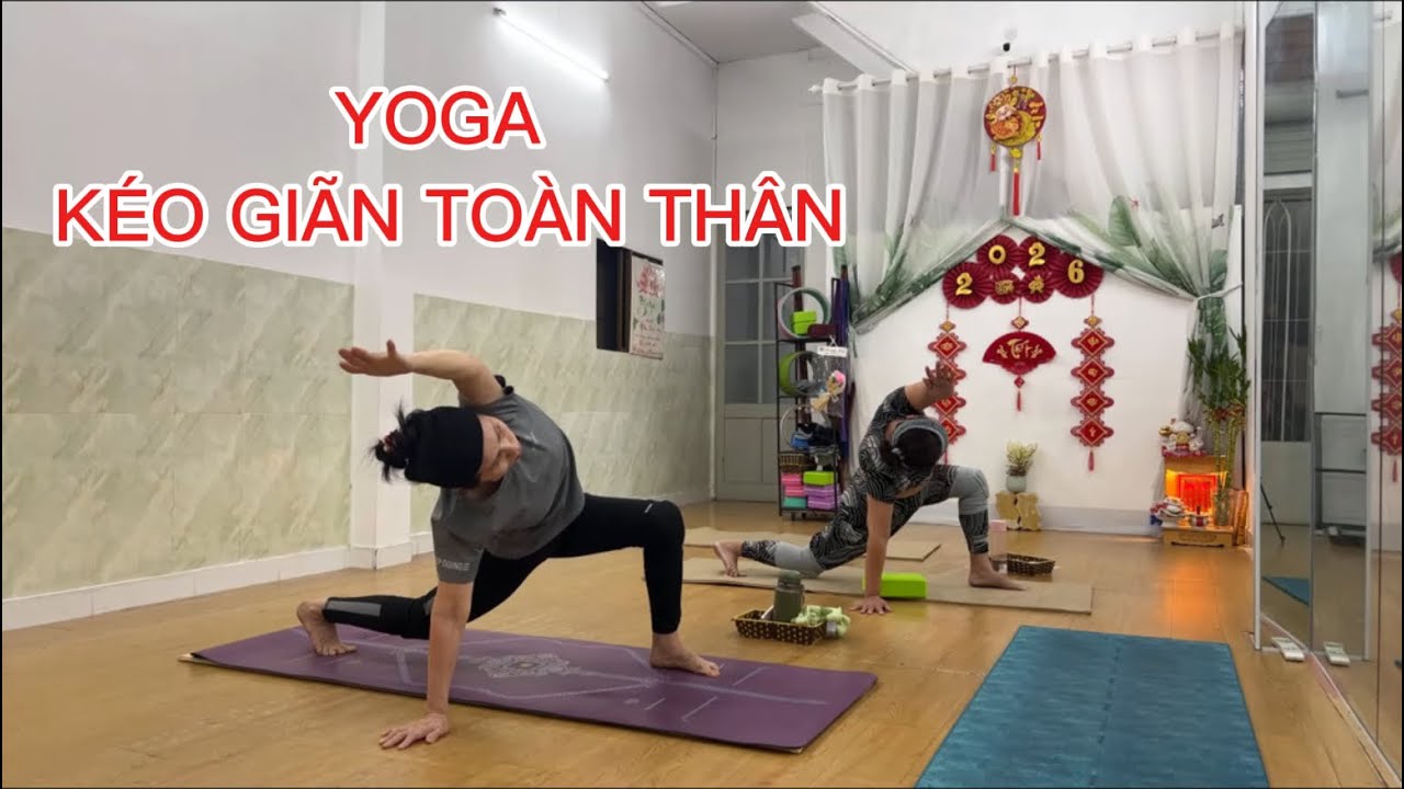 Thắm Nguyễn đang phát trực tiếp!YOGA ĐẦU TUẦN KÉO GIÃN TOÀN THÂN