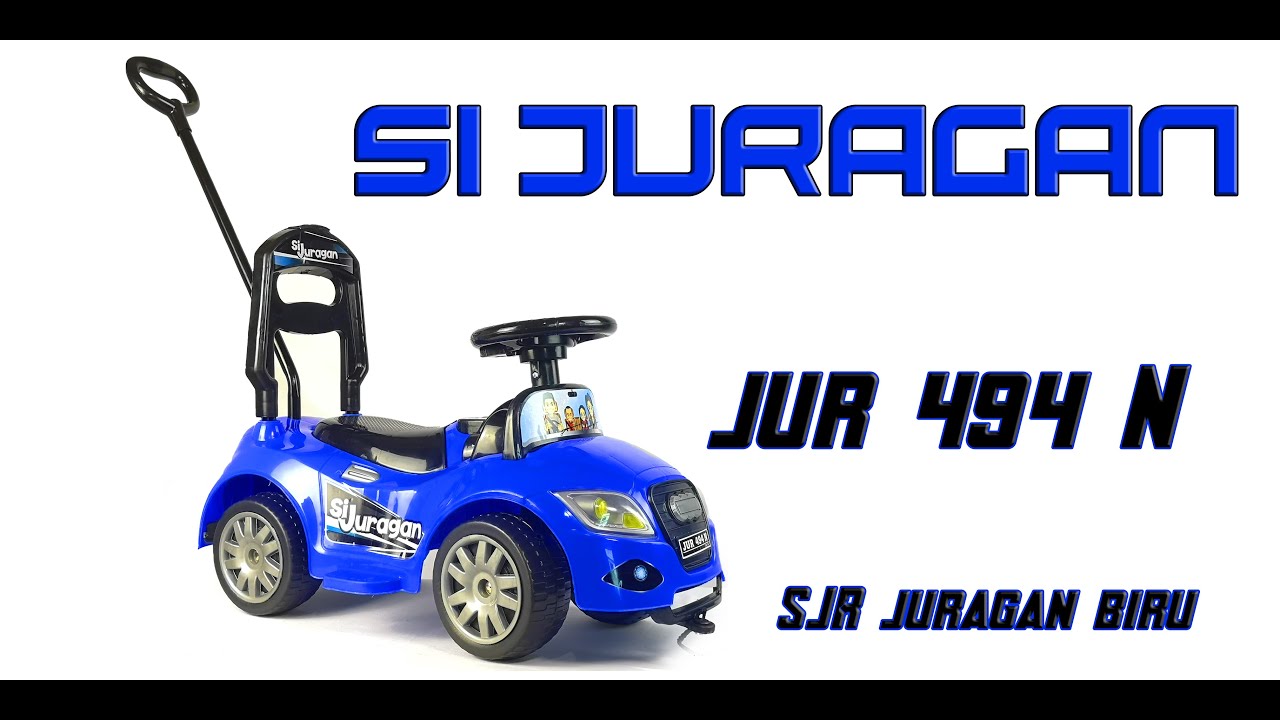 Tutorial Pemasangan  SJR JURAGAN (JUR-494-N) Mobil dorong anak anak.